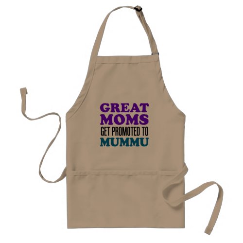 Great Moms Promoted Mummu Adult Apron