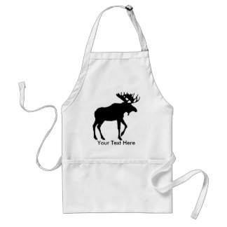 Great Moose Design Apron to Customize