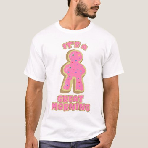 Great Morning Donut Meeple Board Game Art T_Shirt