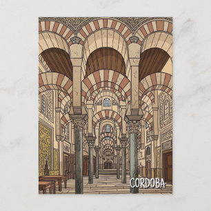 Great Mosque of Cordoba Spain Postcard