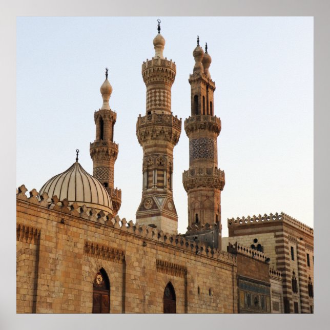 Great Mosque of Muhammad Ali Pasha Poster (Front)