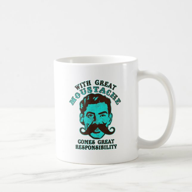 Great Moustache Coffee Mug (Right)