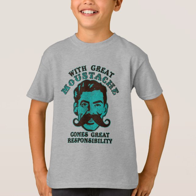Great Moustache T-Shirt (Front)