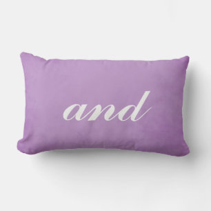Great Mr. and Mrs. Wedding Theme Lumbar Pillow