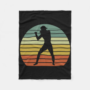 Great Muay Thai Gift Kickboxing Martial Artist  Fleece Blanket