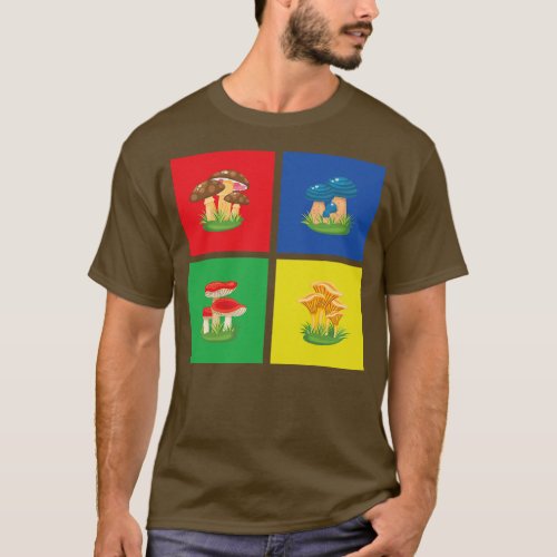 Great Mushrooms Outfit Love Picking Mushroom  T_Shirt