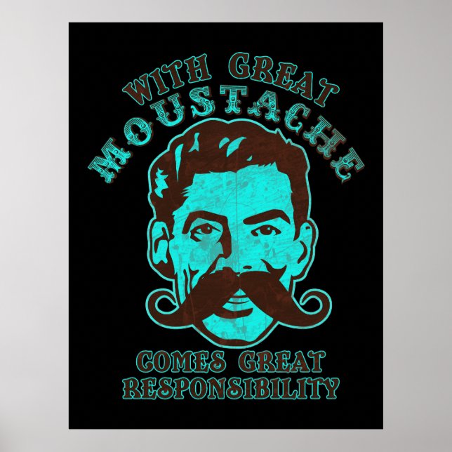 Great Mustache Print (Front)