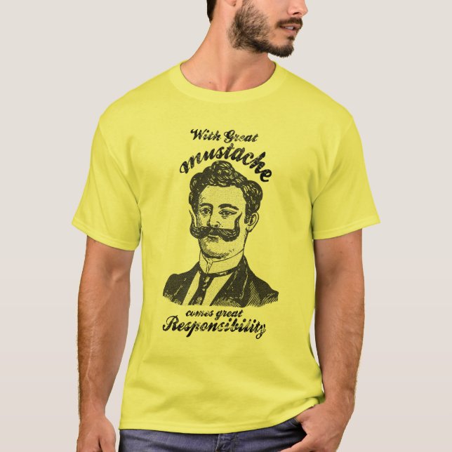 Great mustache T-Shirt (Front)