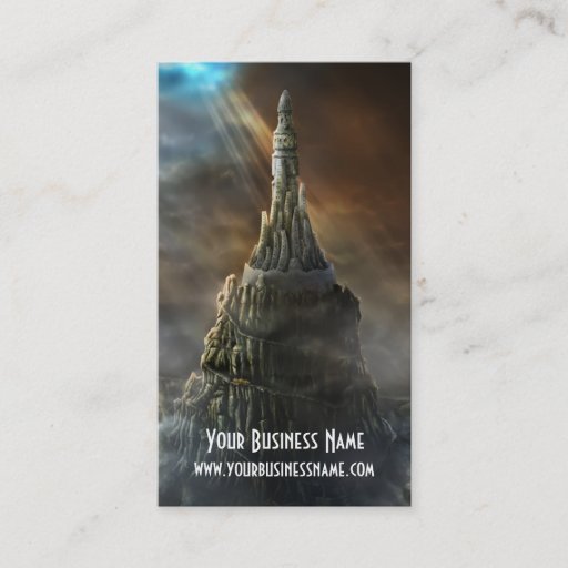 Customizable Fantasy Business Card