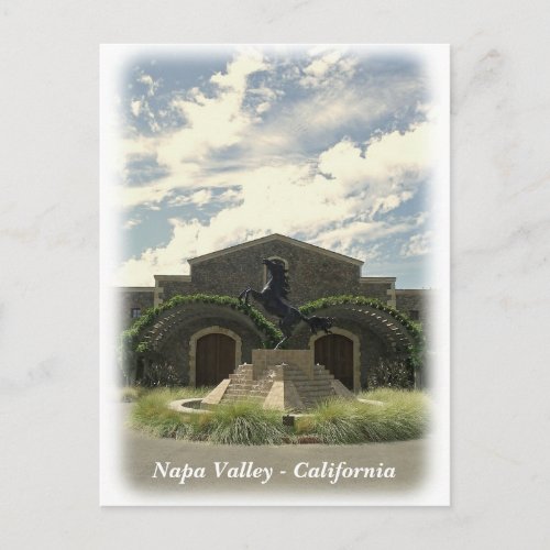 Great Napa Valley Postcard Postcard