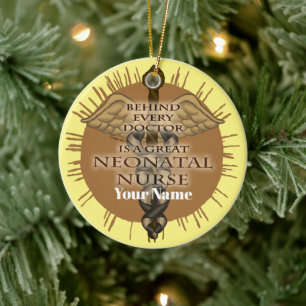 Great Neonatal Nurse Ceramic Ornament