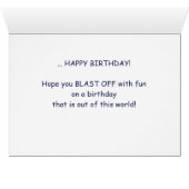 Great Nephew 10th Birthday Planets in Outer Space (Inside Horizontal (Bottom))