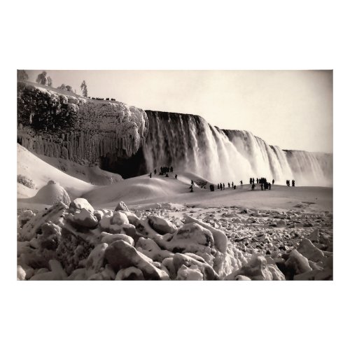 Great Niagara Falls Freeze 1883 Photo Print