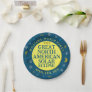 Great North American Solar Eclipse Apr 2024 Party Paper Plates