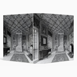Great North Bed Chamber of Strawberry Hill (litho) 3 Ring Binder