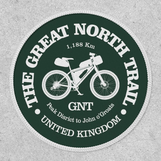 Great North Trail (cycling) Patch (Front)
