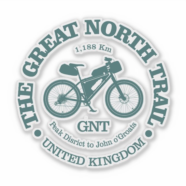 Great North Trail (cycling) Sticker (Front)
