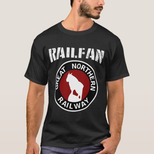 Great northern railfan T_Shirt