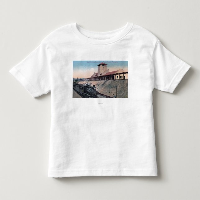 Great Northern Railroad Depot 2 Toddler T-shirt (Front)