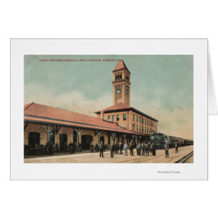 Great Northern Railroad Depot Cards
