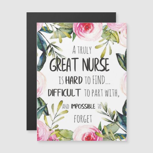 Great Nurse Appreciation Thank you Leaving Gift