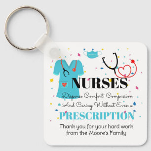 great Nurses like you appreciation tag Keychain