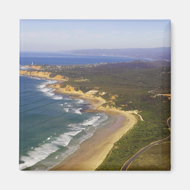 Great Ocean Road and Split Point Lighthouse, Magnet (Front)