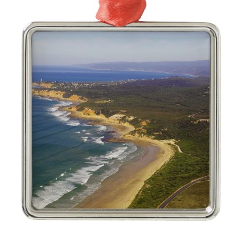 Great Ocean Road and Split Point Lighthouse, Metal Ornament