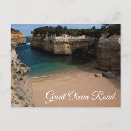 Great Ocean Road Loch Ard Gorge Beach Australia Postcard