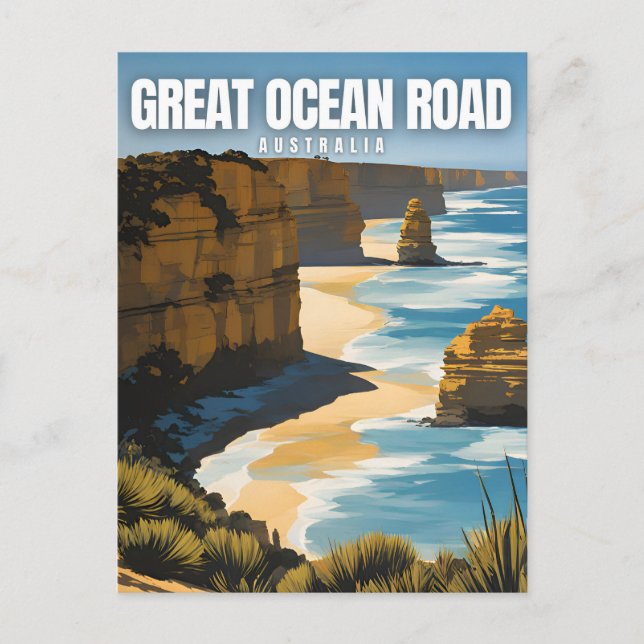Great Ocean Road Postcard (Front)
