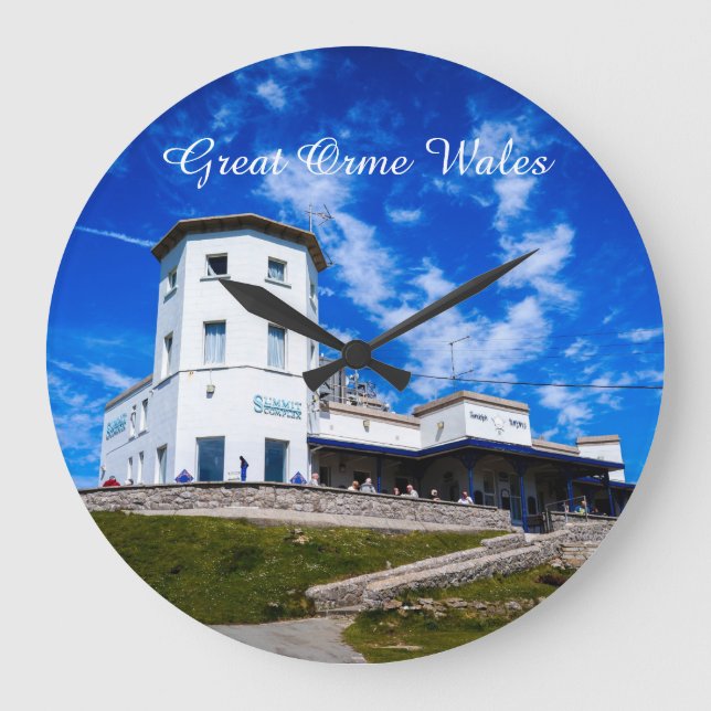 Great Orme Wales. Large Clock (Front)