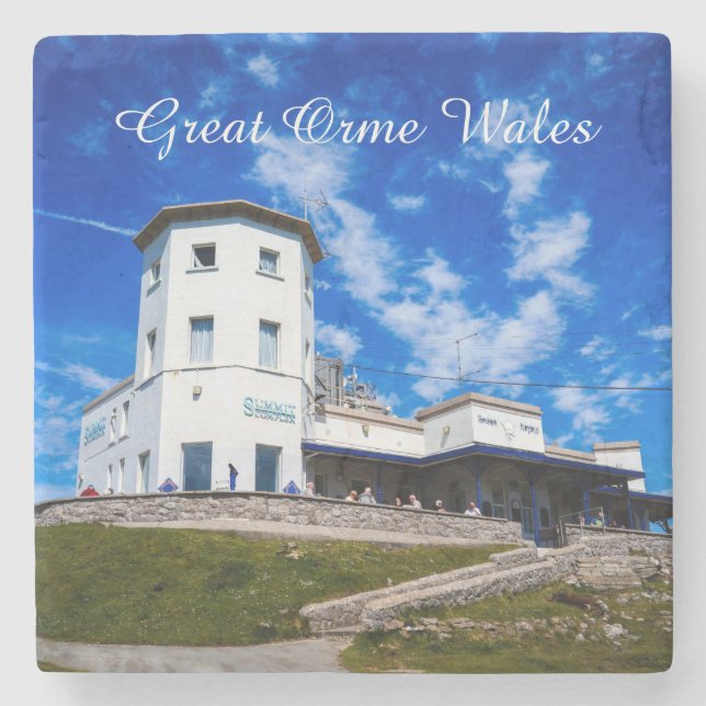 Great Orme Wales. Stone Coaster (Front)
