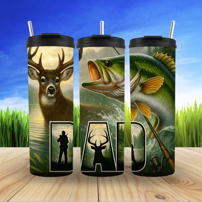 Great Outdoors, Dad's Adventures Thermal Tumbler (Creator Uploaded)