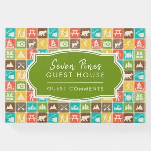 Great Outdoors Green Guest House Vacation Rental Guest Book