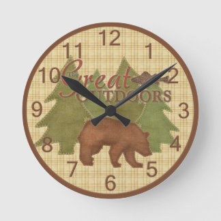 Great Outdoors Wall Clock