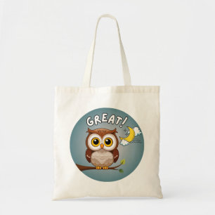 Great!, Owl Tote Bag