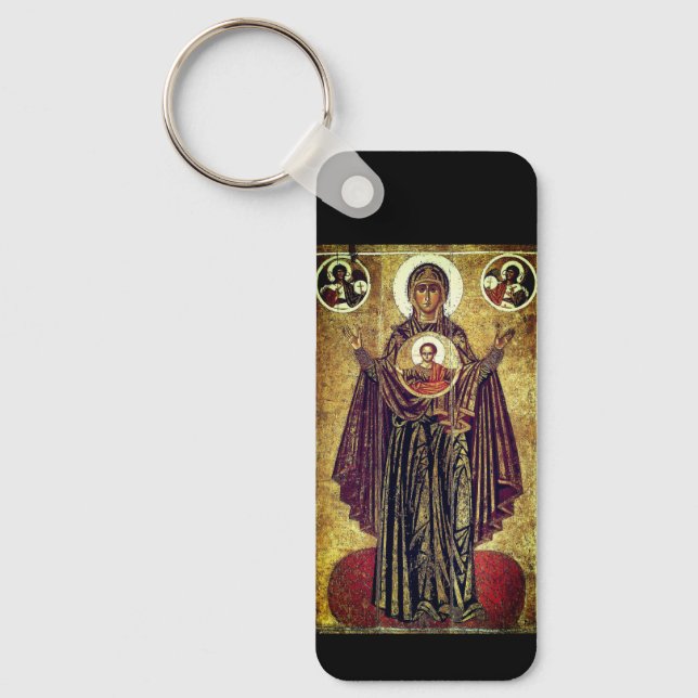 Great Panagia from Yaroslavl Keychain (Front)