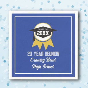 Great Pick! Any year Class Reunion Napkins