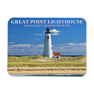 Great Point Lighthouse Nantucket MA Magnet