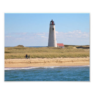 Great Point Lighthouse Nantucket MA Photo Print