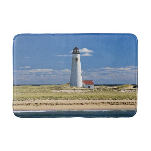 Great Point Lighthouse Nantucket Massachusetts Bath Mat