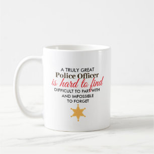 Great Police Officer Personalized Name Gift Coffee Mug