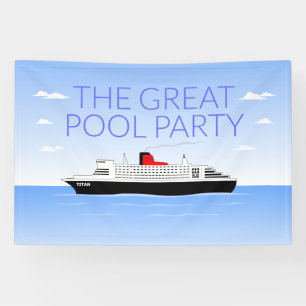 Great Pool Party Banner
