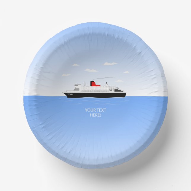 Great Pool Party Paper Bowls (Front)