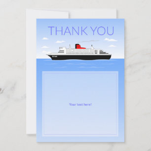 Great Pool Party Thank You Card