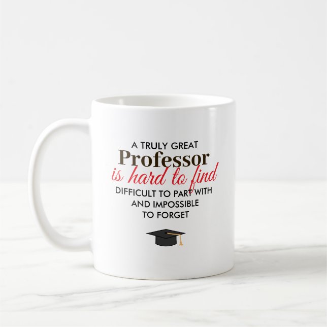 Great Professor Personalized Name Gift Coffee Mug (Left)