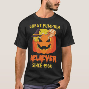 Great Pumpkin Believer Since 1966 Birthday 53 Year T-Shirt