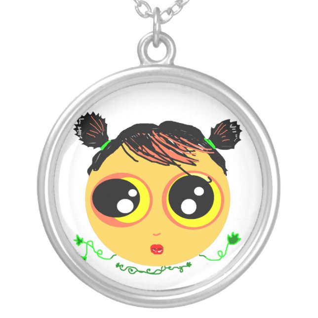 Great Pumpkin Girl Necklace (Front)