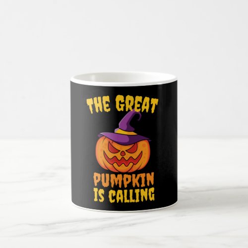 Great Pumpkin is calling funny halloween Coffee Mug