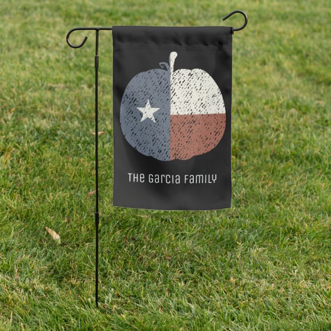 Great Pumpkin Texas Flag (In SItu)